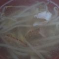 あゆたっくん's cooksnap of when they made ほっこり簡単☆もやしとベーコンのスープ.