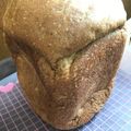 ノビル's cooksnap of when they made HB 黒糖よもぎ食パン.