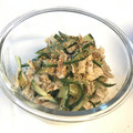 kokodako's cooksnap of when they made 生姜香る♪きゅうりとささみの中華和え.