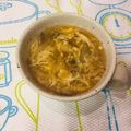 FGO☆'s cooksnap of when they made 椎茸と玉ねぎのトロトロ卵スープ.