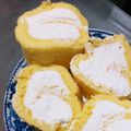 おしゃママ's cooksnap of when they made 簡単♡米粉のふわふわロールケーキ.