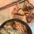 yoshino♪'s cooksnap of when they made 写真付きで完璧！中華ちまきの包み方.