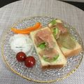☆こまっと☆'s cooksnap of when they made 生ハムとレタストースト.