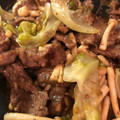 アレグリアス's cooksnap of when they made 牛肉とレタスのオイスターソース炒め.