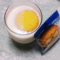ロビくま's cooksnap of when they made グラスで♪クッキー☆カルピスヨーグルト風.