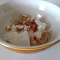 Iris77☆彡☆彡's cooksnap of when they made リコッタ・胡桃・キャラメルデザート.