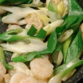 ヨシヨッシー's cooksnap of when they made エビとネギの炒め物.
