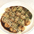 ChunChun☆≡'s cooksnap of when they made 冷凍たこ焼きなのにウマウマ♪.
