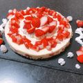クックDEJIOC☆'s cooksnap of when they made いちごリースのレアチーズケーキ.