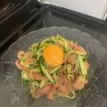 クックAFY1LS☆'s cooksnap of when they made 生ハムユッケ♡おつまみに最高！.