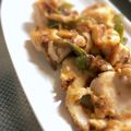 Sac’HiNa's cooksnap of when they made 節約120円♡むね肉の胡麻コチュマヨ炒め.