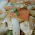 悠賢ﾏﾏ's cooksnap of when they made ピリ辛☆鶏胸肉炒め.