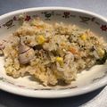 シャボン玉虹色's cooksnap of when they made 炊飯器だけで、チキンライス(豆入り).