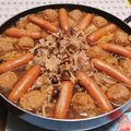 こともみ's cooksnap of when they made 簡単絶品★キャベツと豚肉のポカポカ味噌鍋.