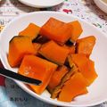 こともみ's cooksnap of when they made 見た目もキレイなかぼちゃの煮物。.