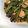 クックM5BHBH☆'s cooksnap of when they made ホウレン草と油揚げのバター醤油炒め♪.
