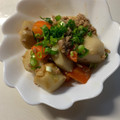 もりもりシロコ's cooksnap of when they made ビールに合う☆里芋と豚挽き肉の煮っ転がし.