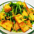 ☆マカロンmama☆'s cooksnap of when they made 豆苗と厚揚げの煮びたし.