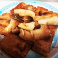 ♬あじさいのレシピ♬'s cooksnap of when they made 厚揚げのきのこあんかけステーキ.
