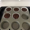 （o・ω・o）'s cooksnap of when they made 混ぜるだけ、マフィン型でガトーショコラ.
