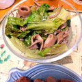 ミルキーーウェイ's cooksnap of when they made サニーレタスとイカの炒め物.