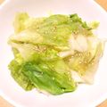 ステルトミチル's cooksnap of when they made レタスのおひたし.