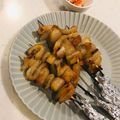 ボボモン's cooksnap of when they made もっちもちコラーゲン！豚皮の串焼き.