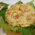のりてぃｓｘ's cooksnap of when they made ベーコンエッグサンドイッチ.