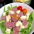 ルぴあ's cooksnap of when they made 包丁不要パストラミビーフのかさ増しサラダ.