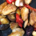 meg7391's cooksnap of when they made 鶏もも肉と茄子の甘酢炒め.