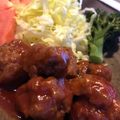 satsuki111's cooksnap of when they made 揚げないミートボールの甘酢あん.