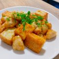 発芽もやし's cooksnap of when they made 鷄ささみと厚揚げの甘辛だれ.