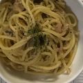 ma___111's cooksnap of when they made やみつきツナペペロンチーノ.