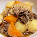 いまなつ28's cooksnap of when they made 簡単✩煮込み10分我が家の定番肉じゃが.