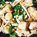 かえるとてんとう虫's cooksnap of when they made 筍とピーマン鶏胸肉のチンジャオロース風.