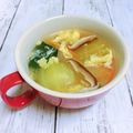 ☆のんのんの～ん☆'s cooksnap of when they made ☆チンゲン菜と春雨の中華スープ☆.