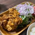 Azuzu☆'s cooksnap of when they made 簡単！しっとり柔らかムネ肉唐揚げ油淋鶏風.