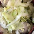 はちみつココア's cooksnap of when they made レンジで☆つみれとキャベツのほっこり煮.