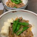 ta2o's cooksnap of when they made 豚肉とスナップエンドウのピリ辛炒め.
