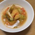 Celica0525's cooksnap of when they made 野菜たっぷり塩麹ミネストローネ.
