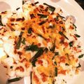 yu18msky's cooksnap of when they made ニラのはんぺんチーズ焼き.