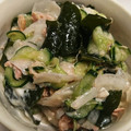 naki1227's cooksnap of when they made わかめとツナのマヨ和え.