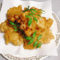 Megu_food's cooksnap of when they made 筍の天ぷら・刻んで味付けかき揚げ！んまっ.