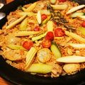 takuchin's cooksnap of when they made フライパン簡単！ガーリックチキンパエリア.