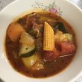 240915's cooksnap of when they made 圧力鍋☆鶏肉と夏野菜たっぷりラタトゥイユ.