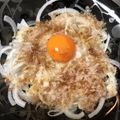 モロメラ's cooksnap of when they made 月見オニオンスライス.