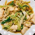 クックTVYJON☆'s cooksnap of when they made 鶏むね肉と葱の梅バター。.