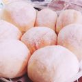 ふーたん、ほのたん's cooksnap of when they made 手ごねでふわふわ☆基本のパン.