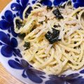 チコリママ's cooksnap of when they made エノキ入りタラコスパゲティー.