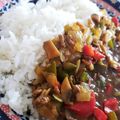 R1NR1N's cooksnap of when they made 挽肉で簡単♬野菜たっぷりのキーマカレー.